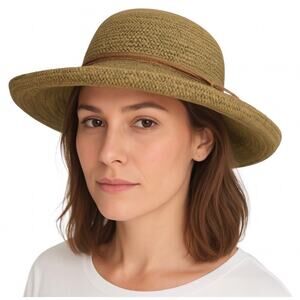 Helen Kaminski Raffia Woven Sun Hat, Beach, Summer, Travel, Resort, Multicolor